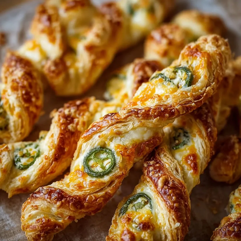Spicy Jalapeno Popper Cheesy Twists Recipe