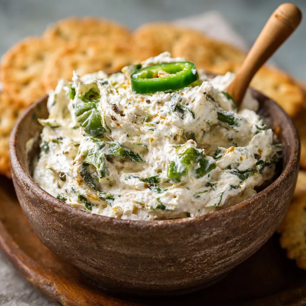 Spicy Roasted Jalapeño Cream Cheese - Easy Cowboy Recipe