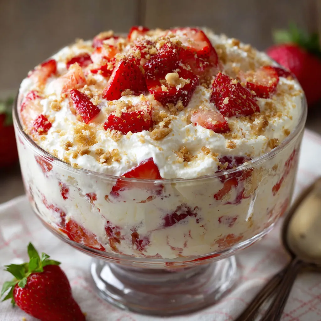 Strawberry Cheesecake Salad Recipe: Easy and Delicious