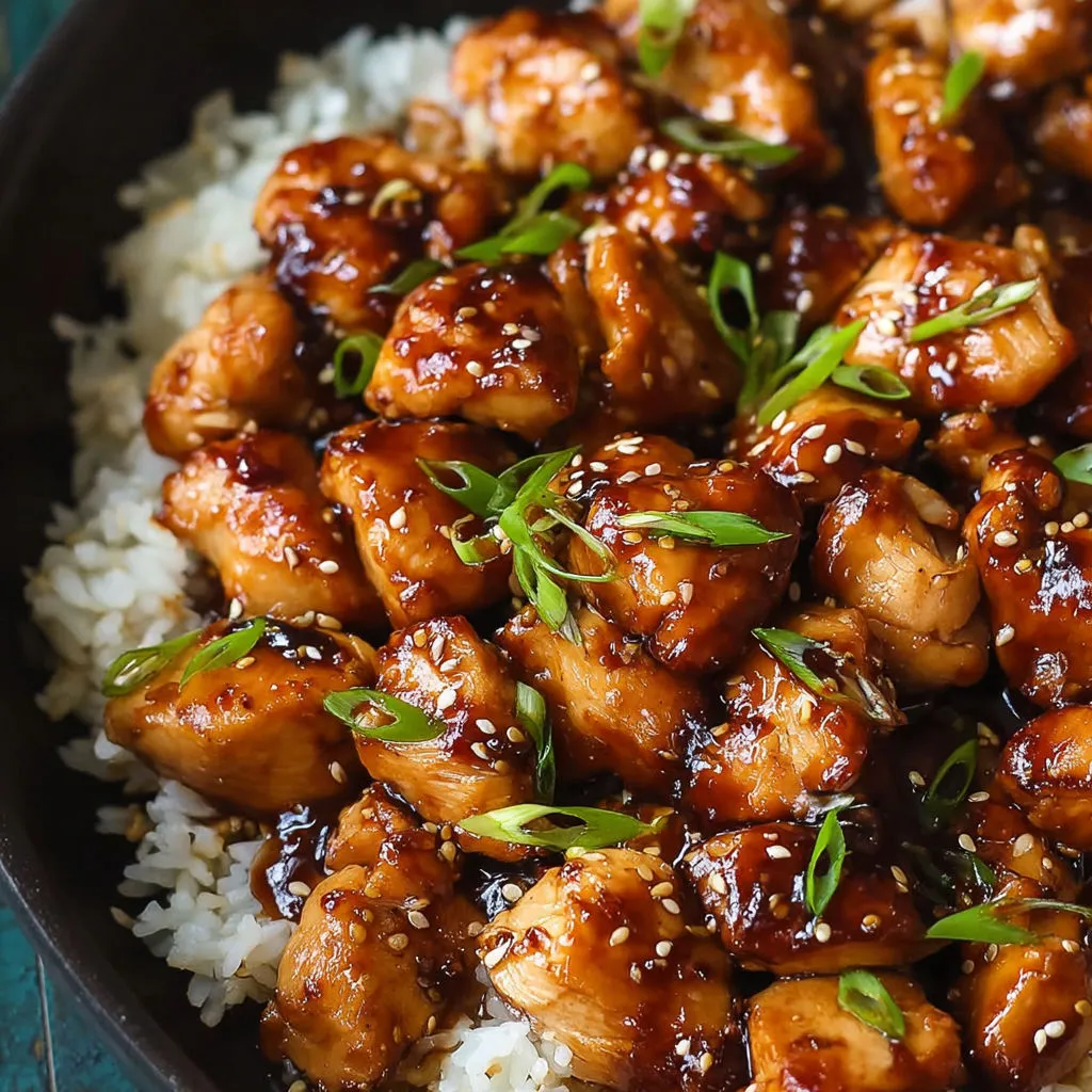 Tender Bourbon Glazed Chicken Recipe