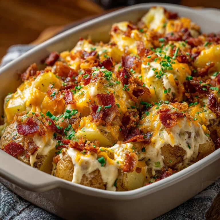 Ultimate Cheesy Mississippi Mud Potatoes